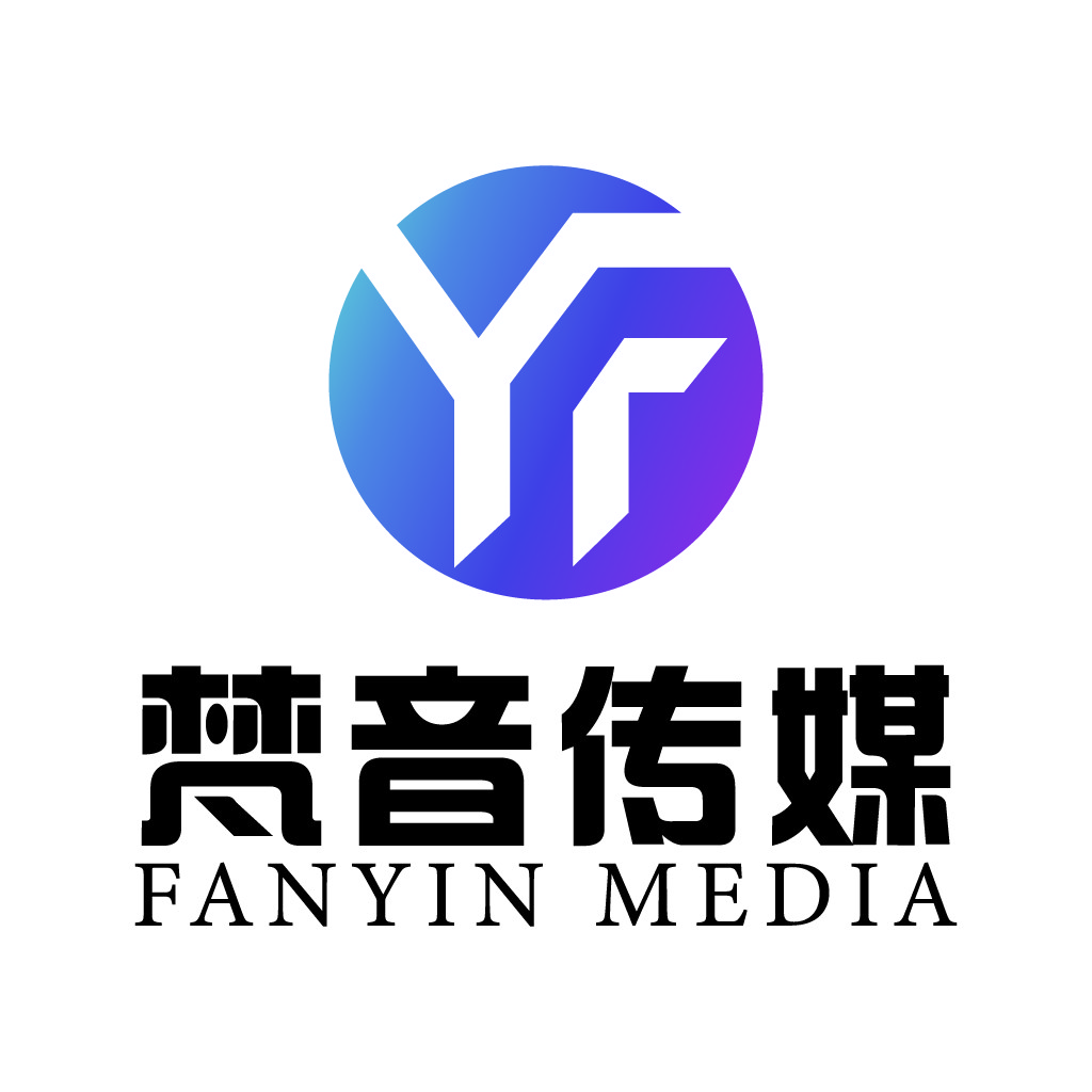 现代简洁媒体公司logo设计
