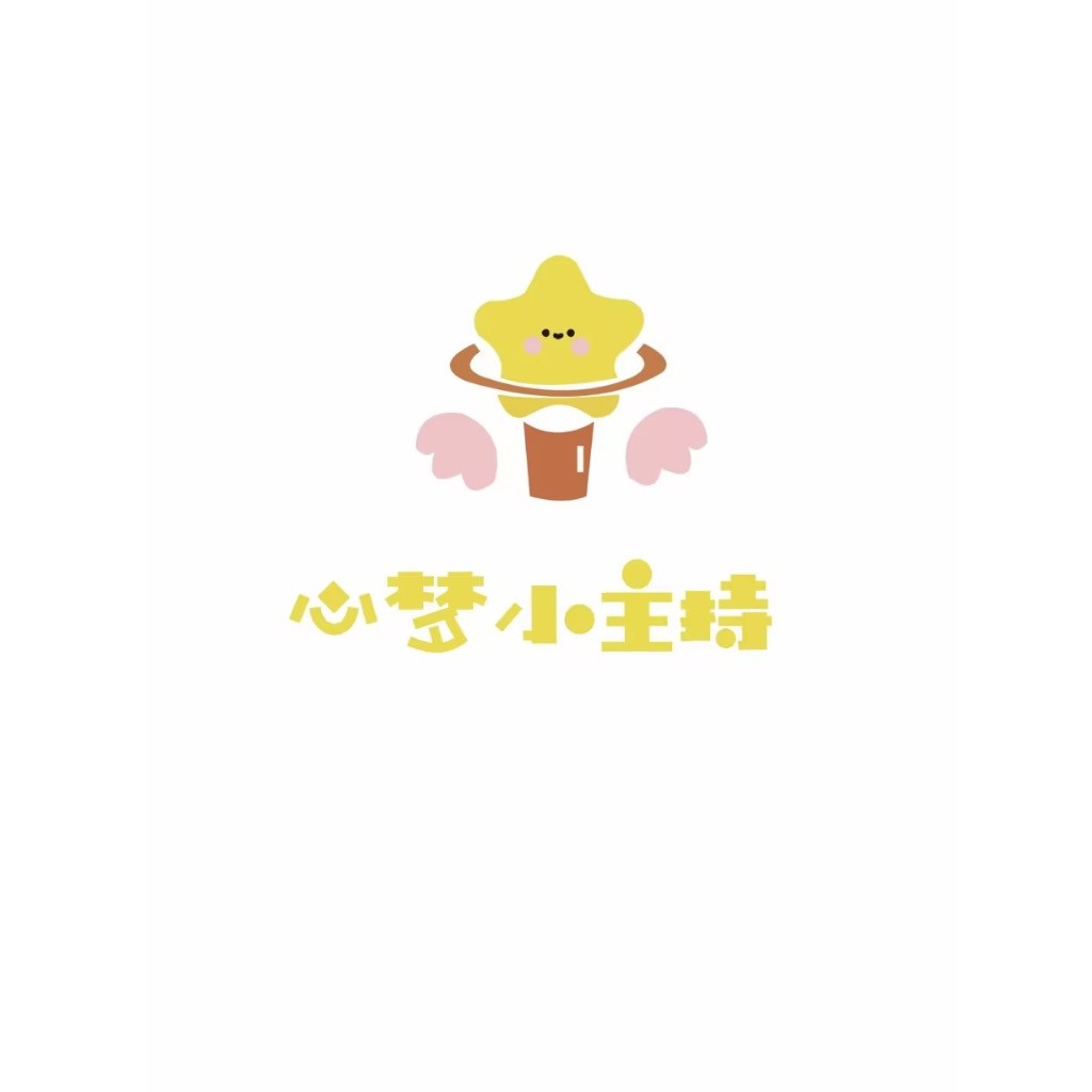 可爱卡通星形logo设计