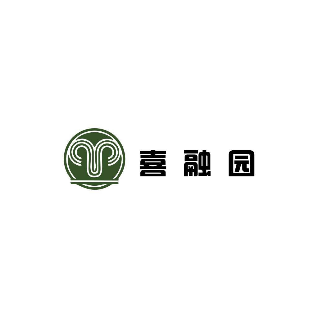 喜融园园Logo设计