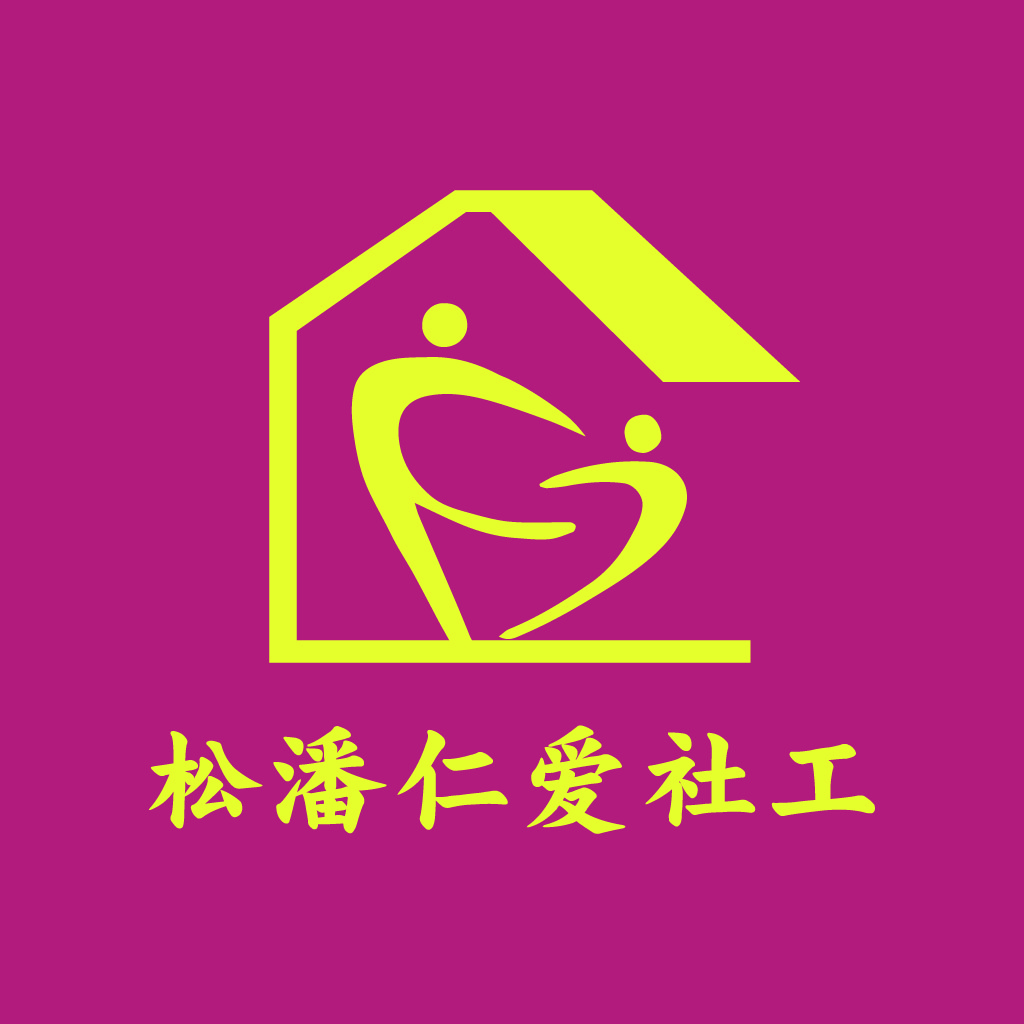 房屋与人形结合的Logo设计