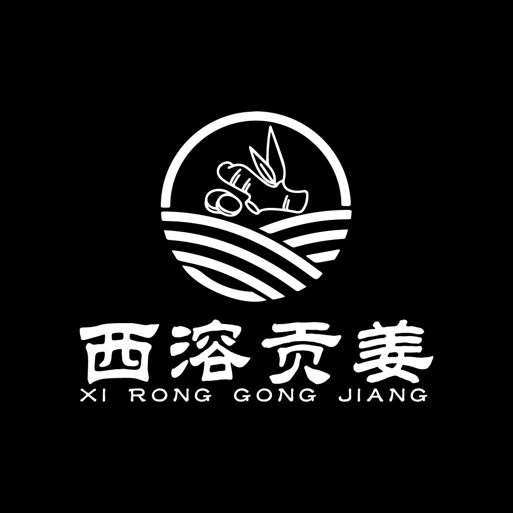 简洁大气的农产品logo设计