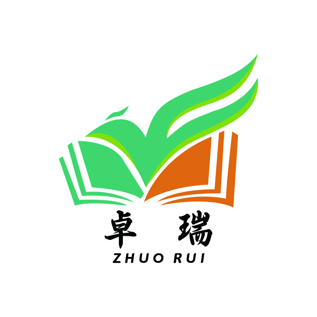 绿色环保书本logo设计