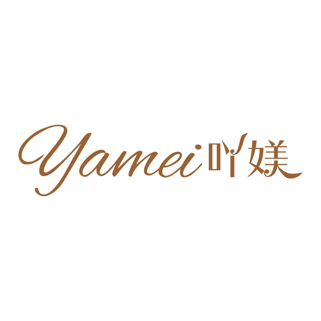 Yamei logo设计：优雅简约品牌标识