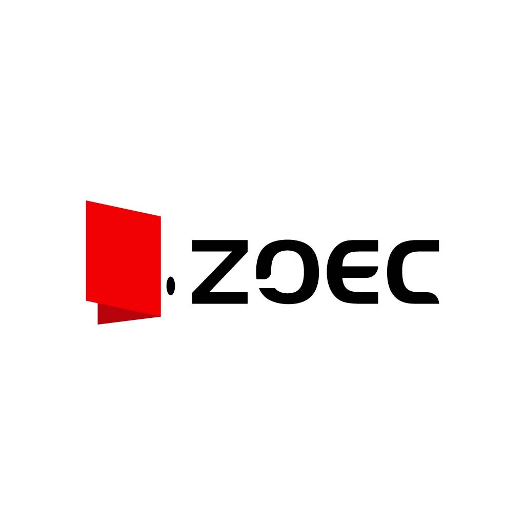 简洁现代的ZOECEC品牌logo设计