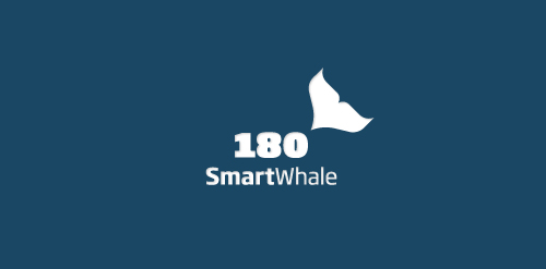 180 SmartWhale logo设计