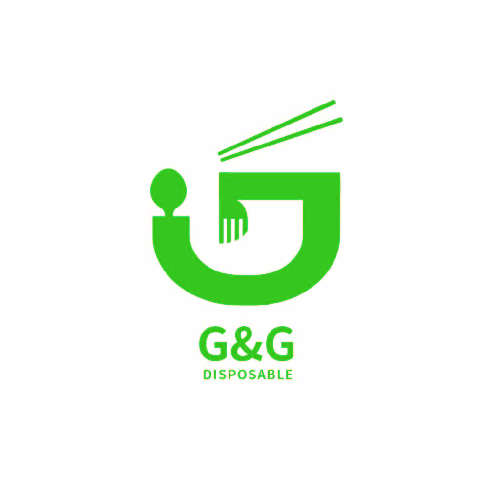 绿色餐具品牌logo设计