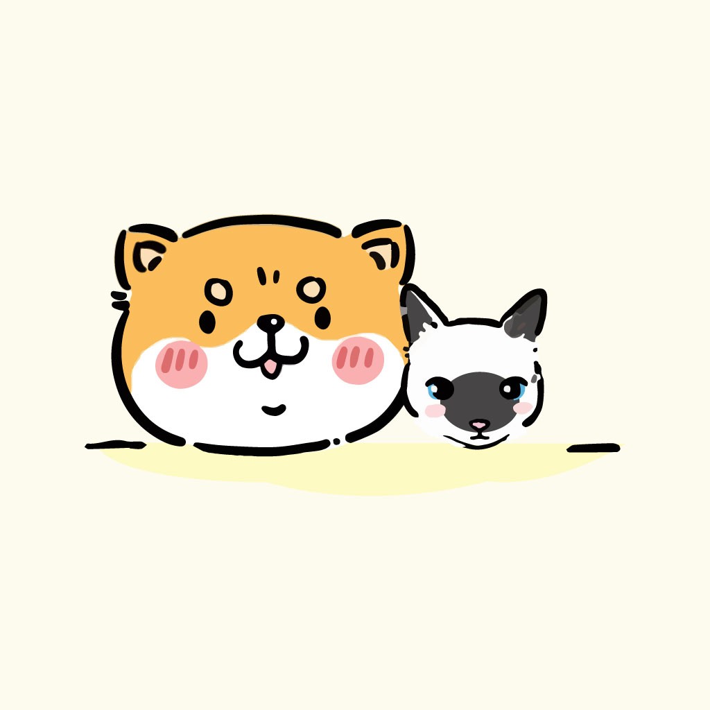 卡通动物logo设计：萌宠系列