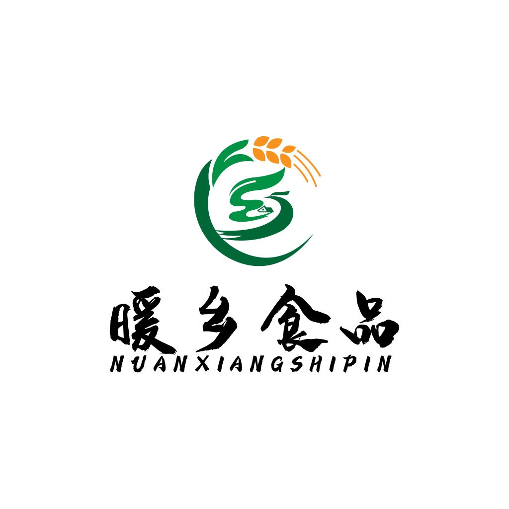 暖乡乡食品logo设计