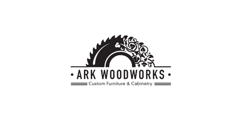 ARK WOODWORKS logo设计