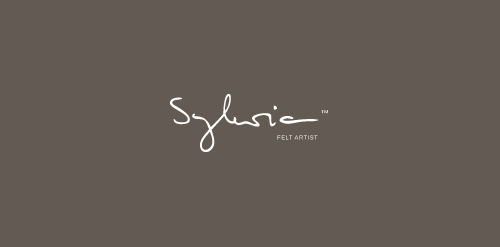 简约艺术感logo设计:Sylvia's Felt Artist