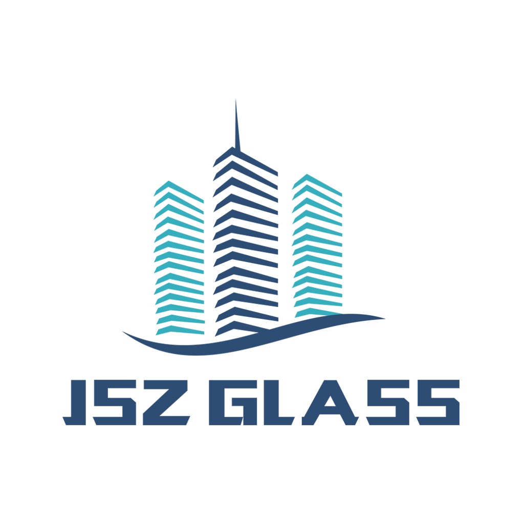 现代建筑风格的JSZ GLASS LOGO设计
