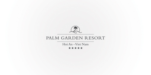 Palm Garden Resort Logo Design