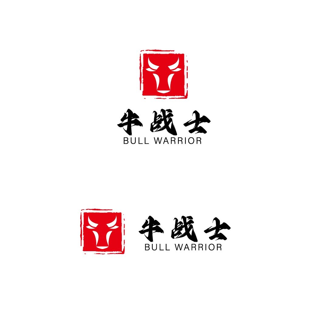 牛战士士logo设计