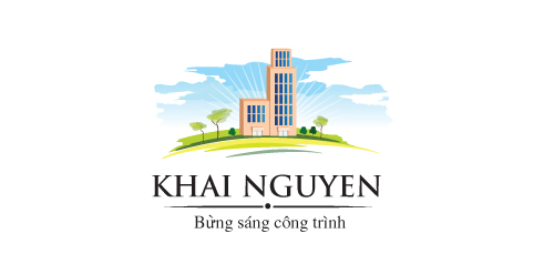 Khai Nguyen Logo Design - 建筑与环保的结合