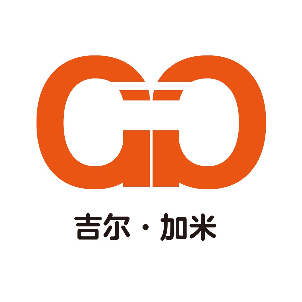 简洁现代的橙色环形logo设计