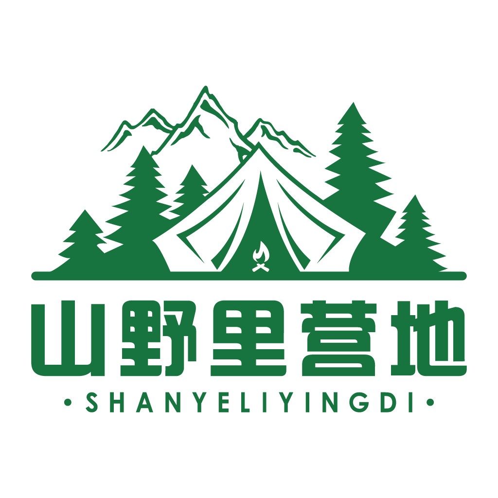 户外露营帐篷山林logo设计