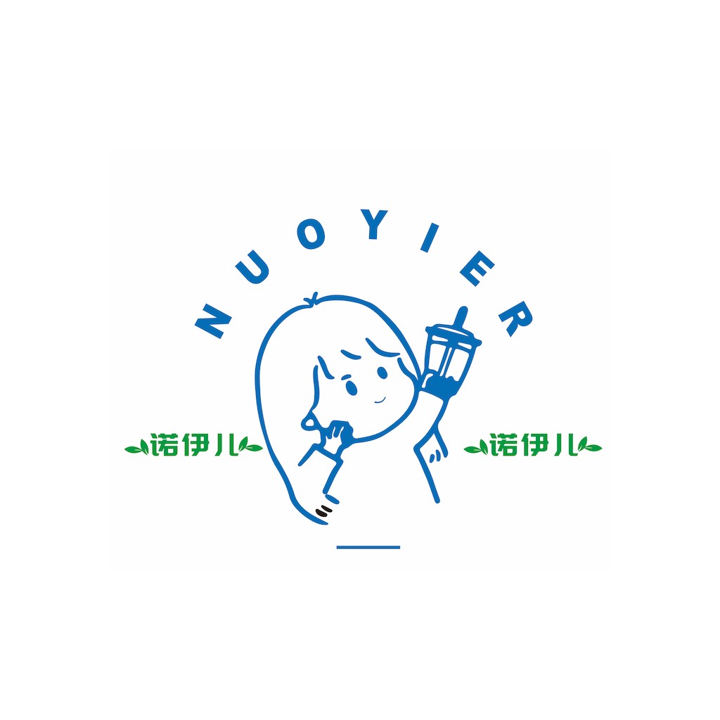 简约卡通人物灯塔logo设计