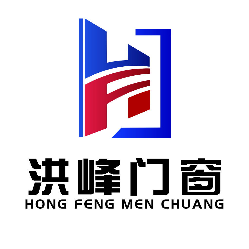 现代简约风格的门窗公司logo设计