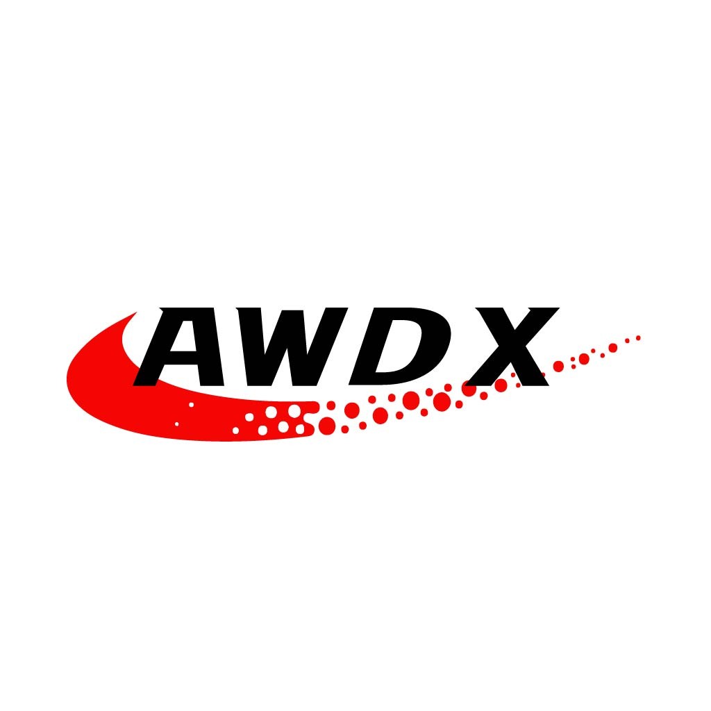 简洁现代的AWDX X logo设计