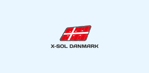 丹麦风格X-SOL品牌logo设计