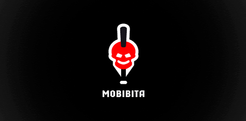 简约风格的移动应用logo设计
