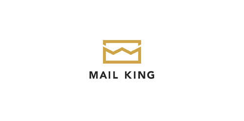 简约现代邮票logo设计