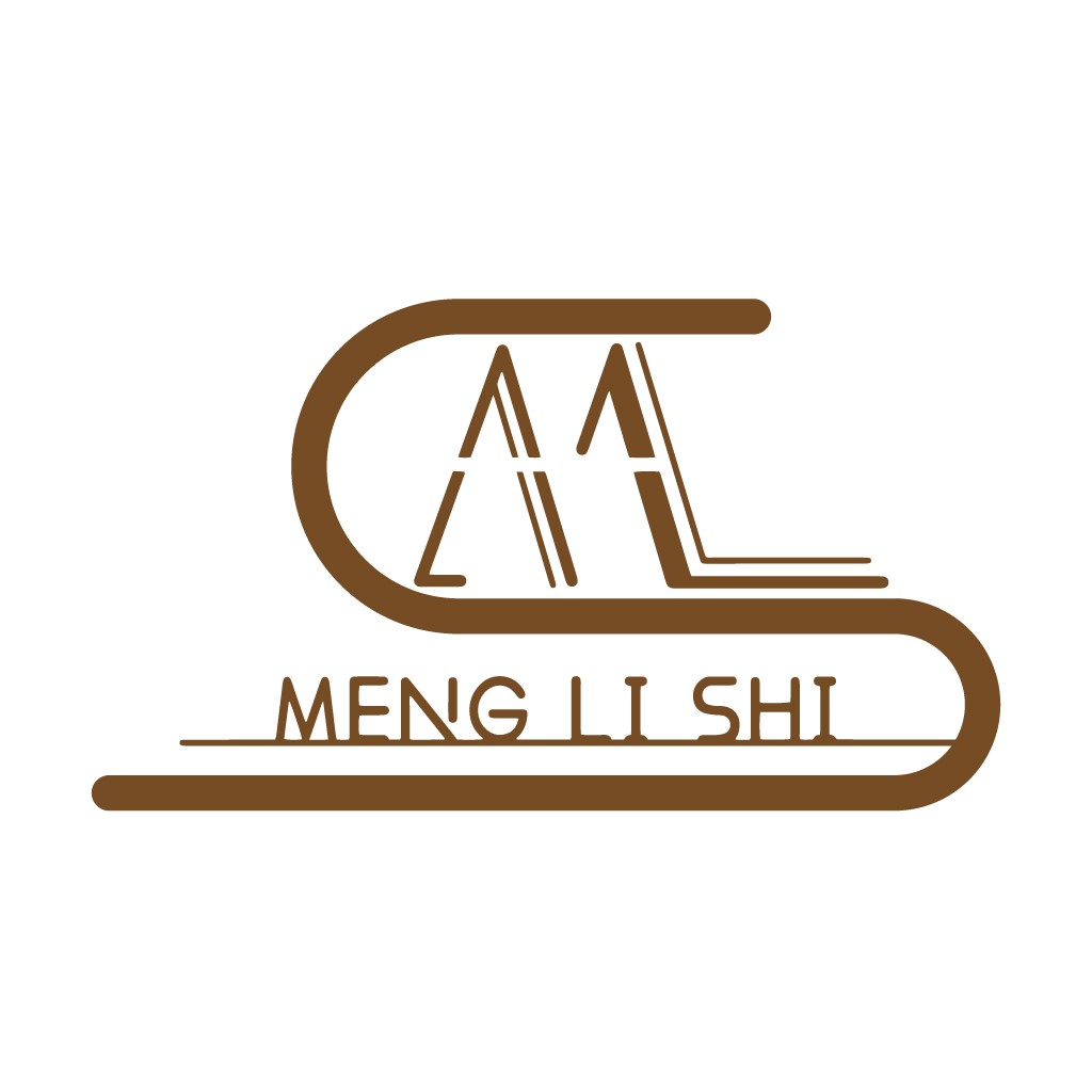 现代简约风格的MENGLILISHI logo设计