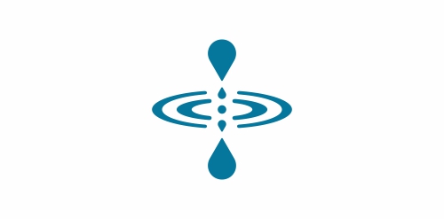 滴水涟漪logo设计