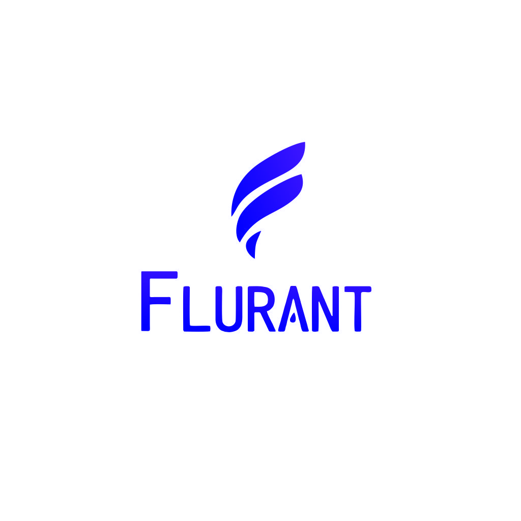 简洁现代风格的Flurant Logo设计