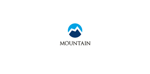 山峰logo设计:简洁大气的自然风格