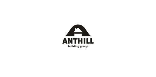 ANTHILL建筑集团logo设计