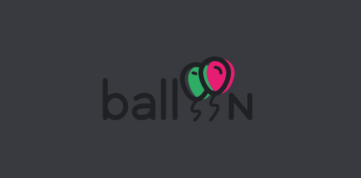 气球主题logo设计