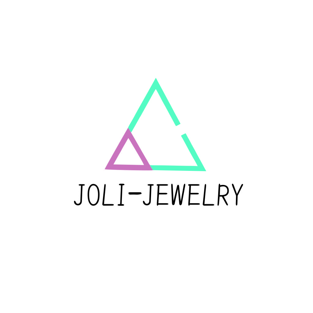 简约几何三角形珠宝logo设计