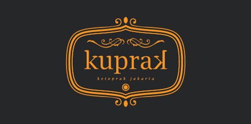 复古风格Kuprak Logo设计