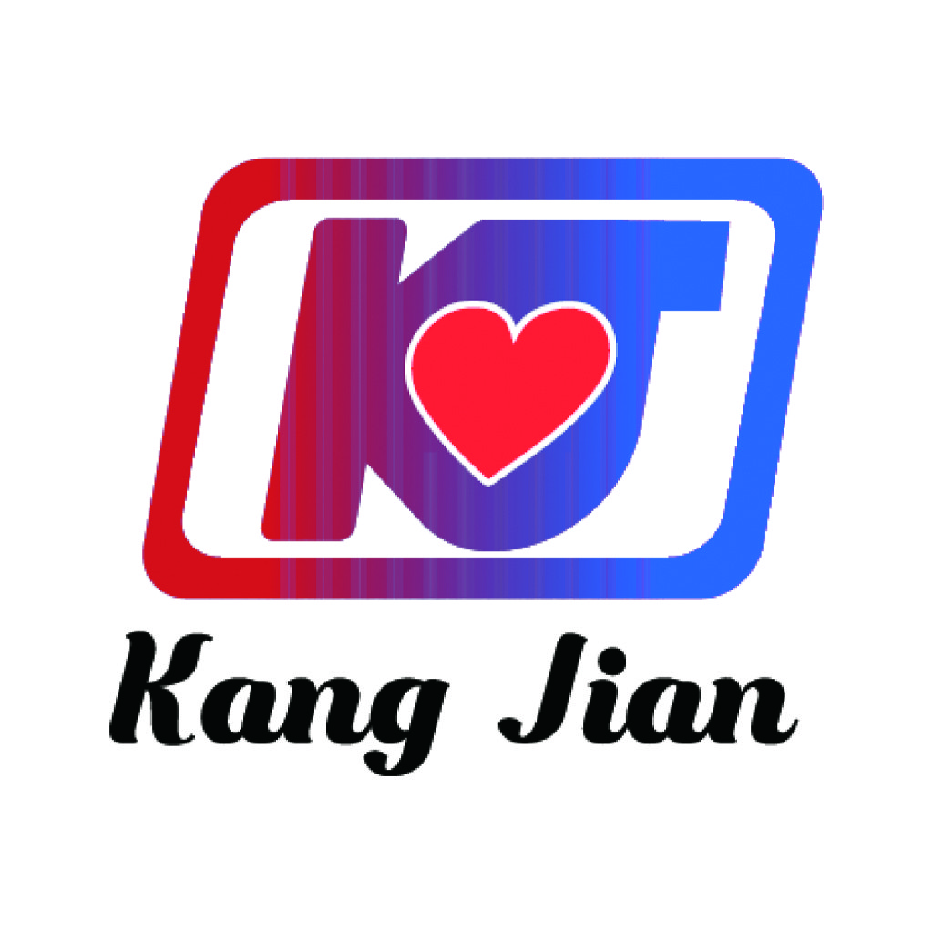KangJian Logo设计：简约心形图案