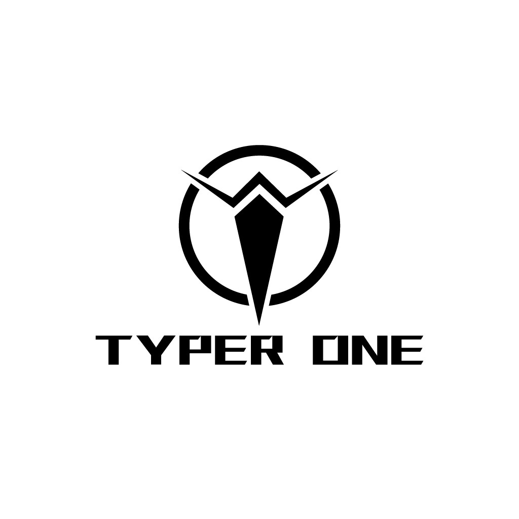 现代简约风格的Typer One Logo设计