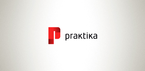 简约现代风格的praktika logo设计