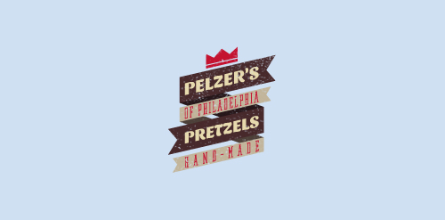 Pelzer's Pretzels Logo设计