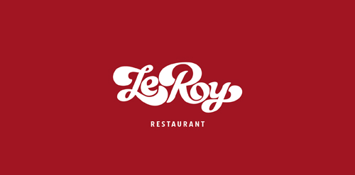 LeRoy Restaurant Logo设计