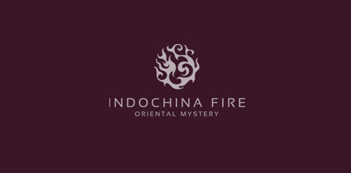 Indochina Fire Logo Design