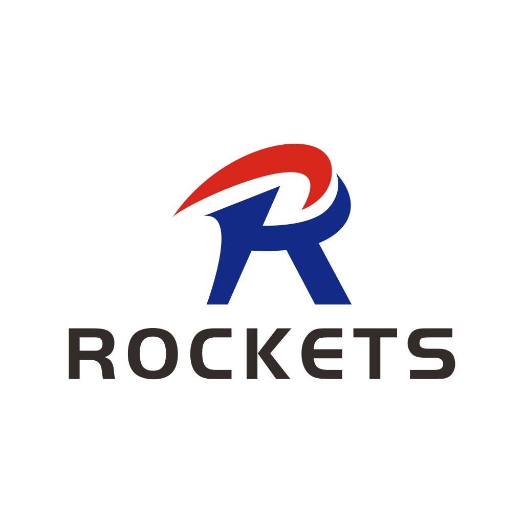 火箭R字母标志设计