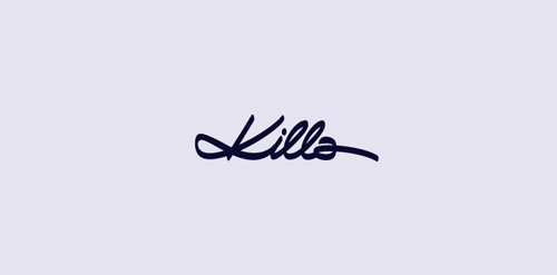 简洁优雅的Killa logo设计
