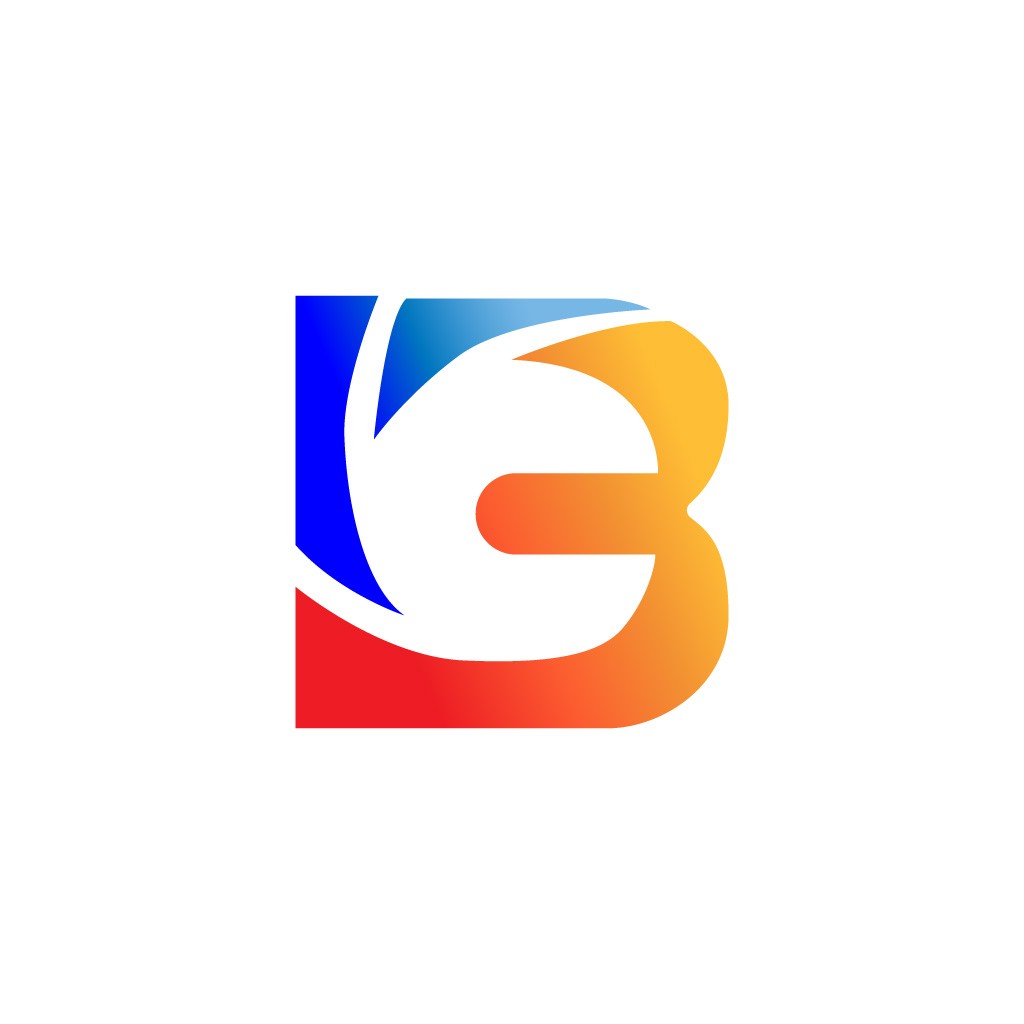 简洁现代数字3字母logo设计