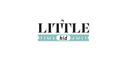 简洁现代的'Little Kid'品牌logo设计