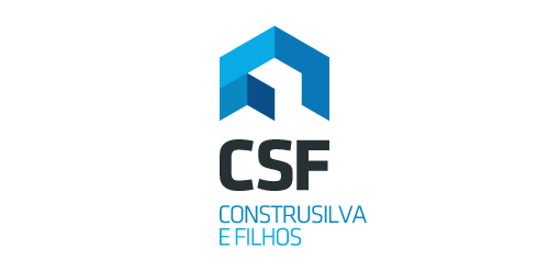 CSF建筑公司logo设计