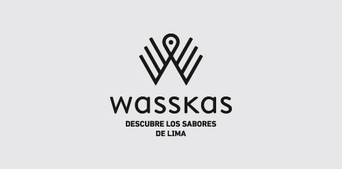Wasskas Logo设计:简洁现代品牌标识