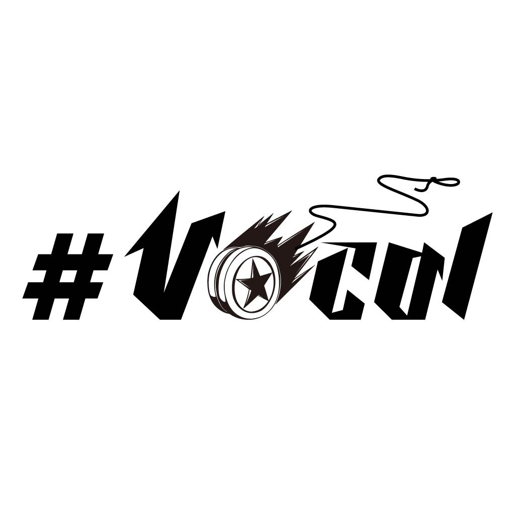 酷炫风格的#VOCOL logo设计