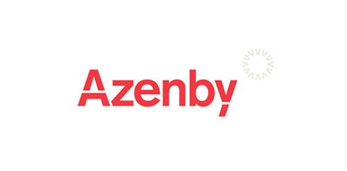 Azenby logo设计：简洁现代企业标识
