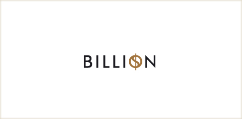 简约现代的BILLIONO品牌logo设计