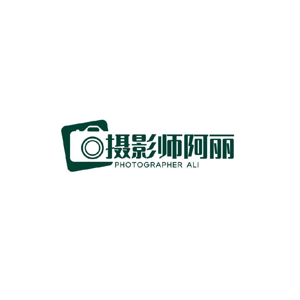 摄影师阿丽丽logo设计